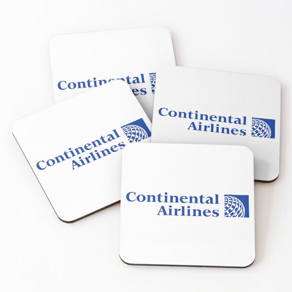 Item preview, Continental Airlines Blue Logo with Globe Emblem designed and sold by Sportwin.