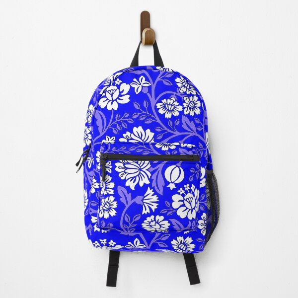Item preview, White Flowers on Blue designed and sold by ViaARTfactory.