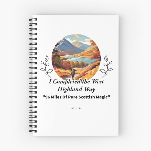 Item preview, West Highland Way 96 Miles designed and sold by The Rewind Studio.