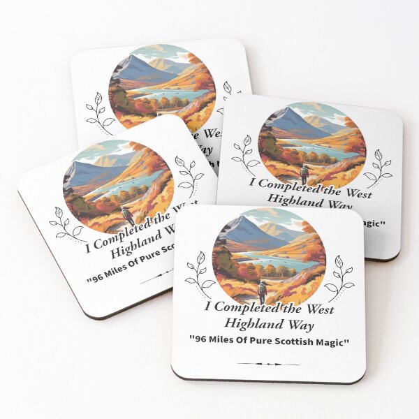 Item preview, West Highland Way 96 Miles designed and sold by The Rewind Studio.