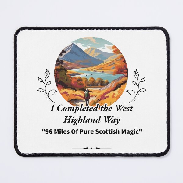 Item preview, West Highland Way 96 Miles designed and sold by The Rewind Studio.