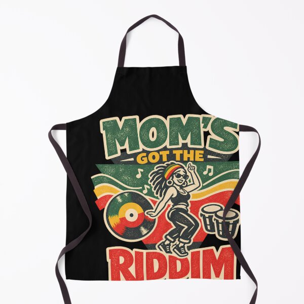 Aperçu de l'œuvre Maman a le rythme – Design de maman danseuse reggae créée et vendue par Douglystuff.