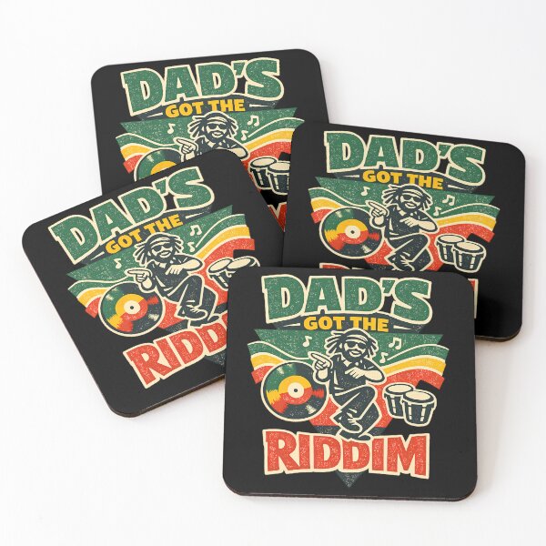 Item preview, Dad’s Got the Riddim – Dancing Reggae Dad Design designed and sold by Douglystuff.