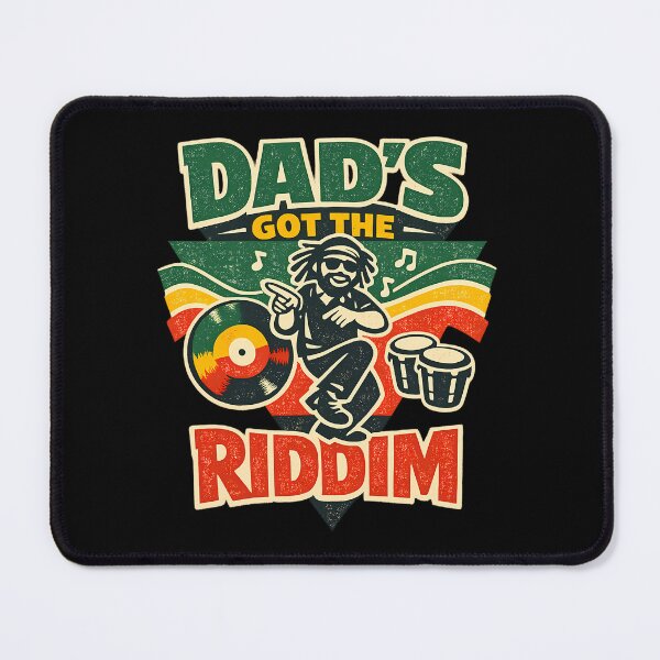 Item preview, Dad’s Got the Riddim – Dancing Reggae Dad Design designed and sold by Douglystuff.