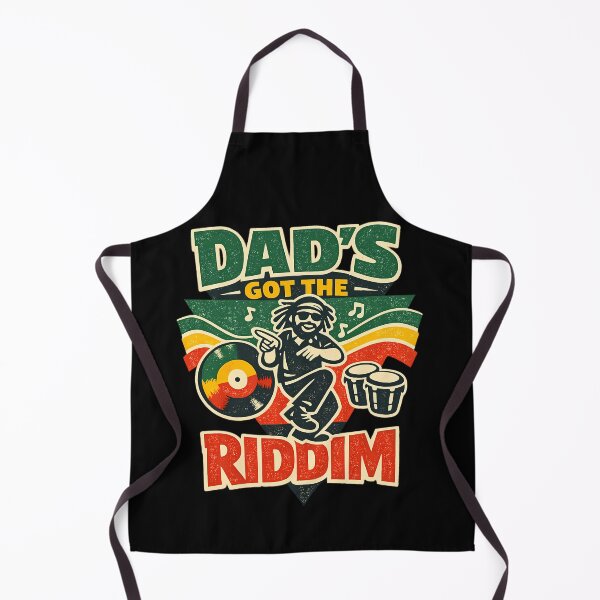 Aperçu de l'œuvre Papa a le rythme – Design de papa danseur reggae créée et vendue par Douglystuff.