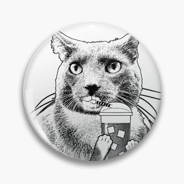 Item preview, Hang On Let Me Overthink This Cat designed and sold by Bluejayarts.