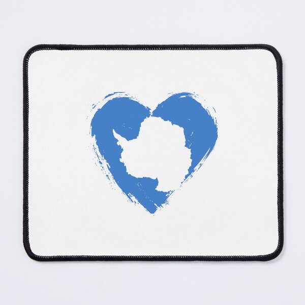 Item preview, Distressed Antarctica Flag Heart AQ designed and sold by shitpostee.