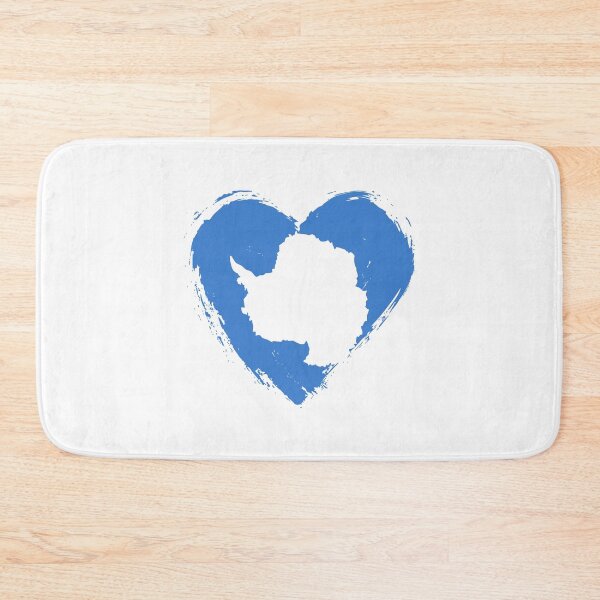 Item preview, Distressed Antarctica Flag Heart AQ designed and sold by shitpostee.