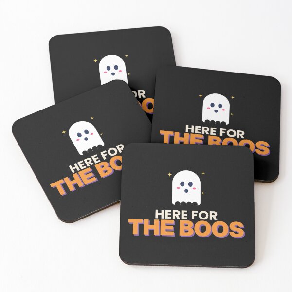 Item preview, Cute Ghost 'Here For The Boos' Halloween Design designed and sold by Alamoudi-Store.