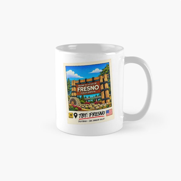 Item preview, TBT: Fresno – California - Vintage - Welcome Sign Pop Art (Includes Polaroid) designed and sold by ByJeffro.
