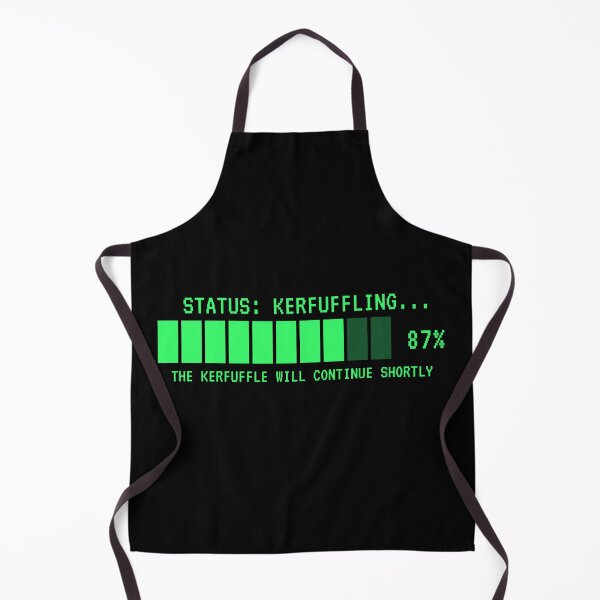 Item preview, Status Kerfuffling Funny Retro Loading Bar designed and sold by danielliamgill.