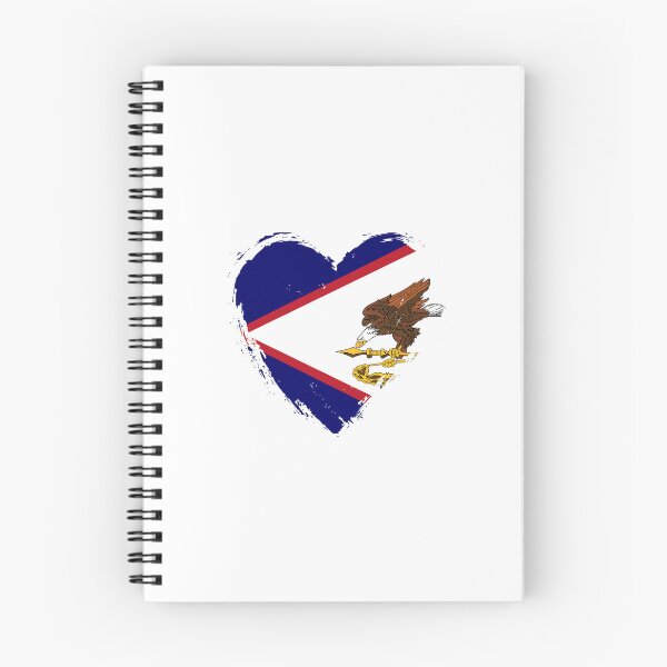 Item preview, Distressed American Samoa Flag Heart AS designed and sold by shitpostee.