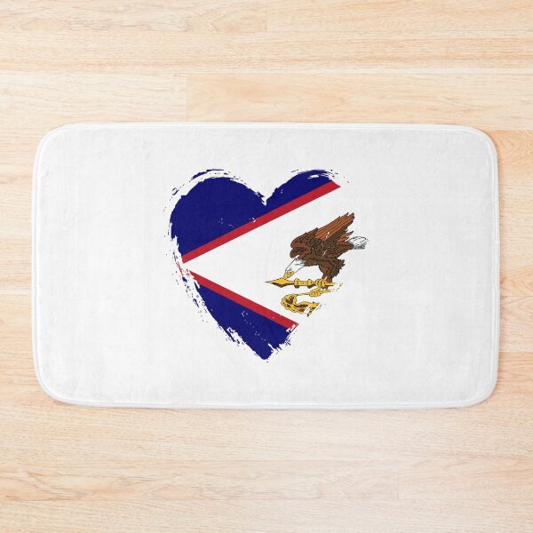 Item preview, Distressed American Samoa Flag Heart AS designed and sold by shitpostee.