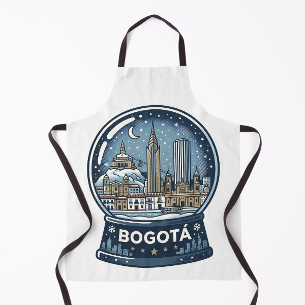 Item preview, Vintage Bogotá Snow Globe Travel Badge designed and sold by k3rstman1.