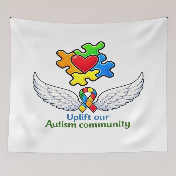 Item preview, Uplift Autism comunity  designed and sold by Mother Daughter Drawings .