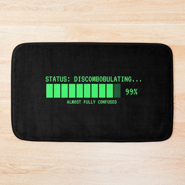Item preview, Status Discombobulating Funny Loading Bar designed and sold by danielliamgill.