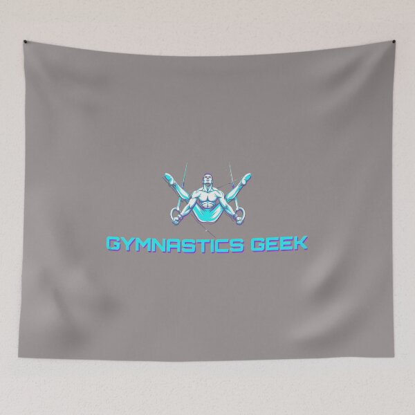 Item preview, GYMNERD Gymnast Silhouette Leotard Split-88 designed and sold by ChristopherAlbo.
