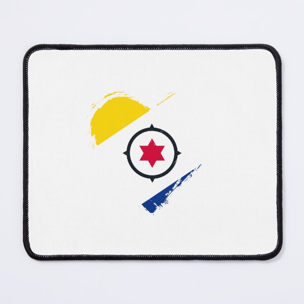 Item preview, Distressed Caribbean Netherlands Flag Heart BQ designed and sold by shitpostee.