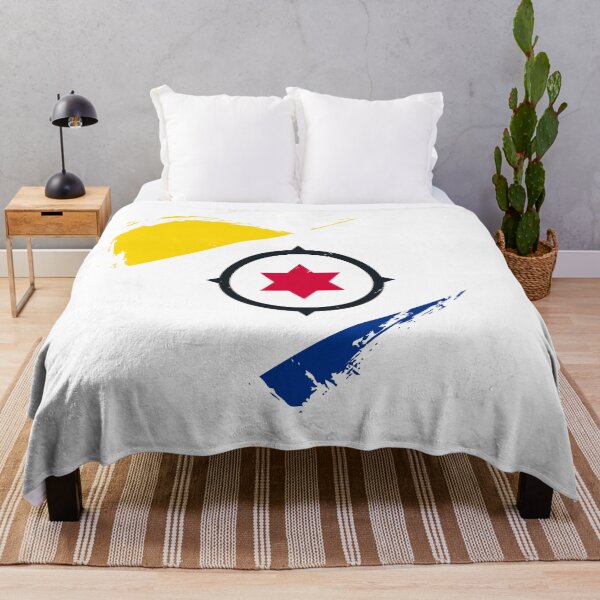 Item preview, Distressed Caribbean Netherlands Flag Heart BQ designed and sold by shitpostee.