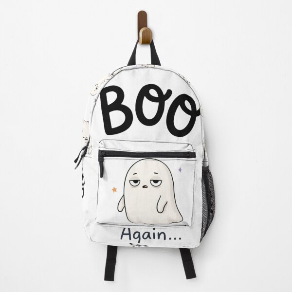 Item preview, BOO Again Sleepy Ghost Halloween Humor designed and sold by HumTumMe.