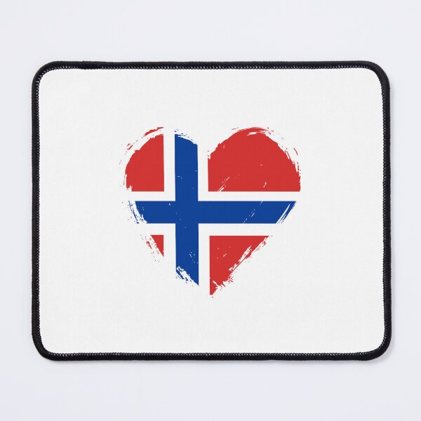 Item preview, Distressed Bouvet Island Flag Heart BV designed and sold by shitpostee.