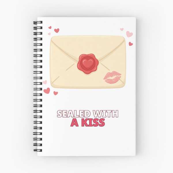 Item preview, Sealed With a Kiss Love Letter Valentine designed and sold by ThreeFlyingAces.