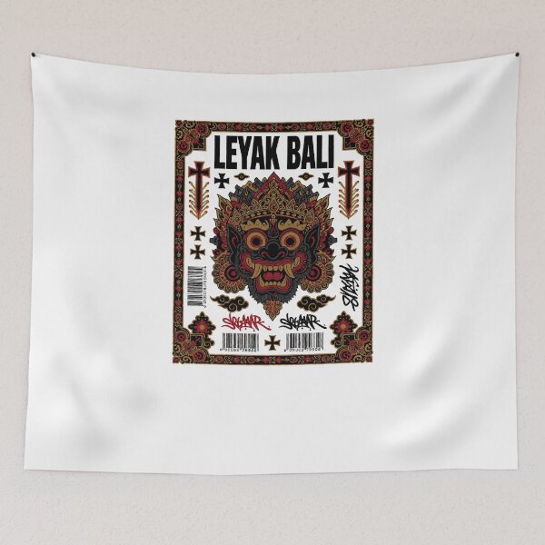 Item preview, Leyak Bali Crowned Mask Ornate Frame Streetwear designed and sold by cannsuh.