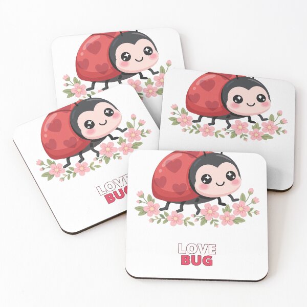 Item preview, Love Bug Cute Ladybug Valentine designed and sold by ThreeFlyingAces.