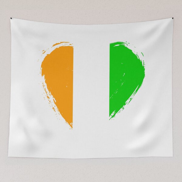 Item preview, Distressed Canary Islands Flag Heart designed and sold by shitpostee.