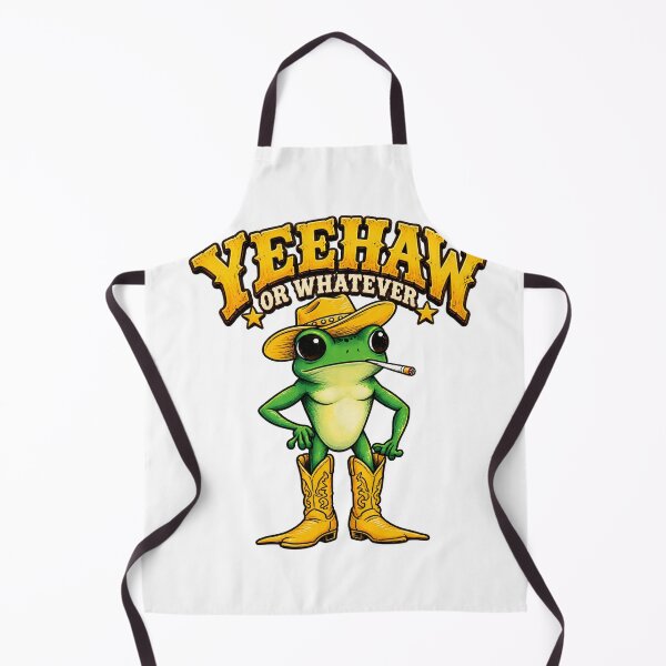 Item preview, Yeehaw or Whatever – Funny Cowboy Frog Western Art designed and sold by SupplyCode.
