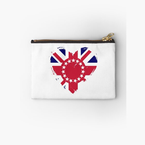 Item preview, Distressed Cook Islands Flag Heart CK designed and sold by shitpostee.
