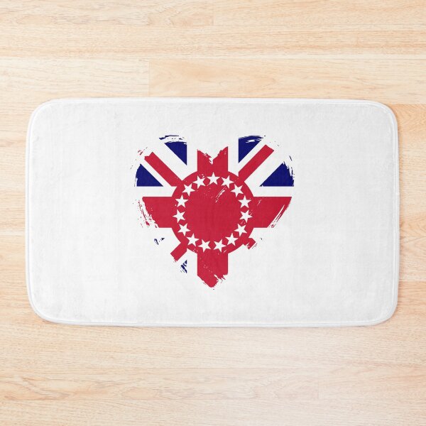 Item preview, Distressed Cook Islands Flag Heart CK designed and sold by shitpostee.