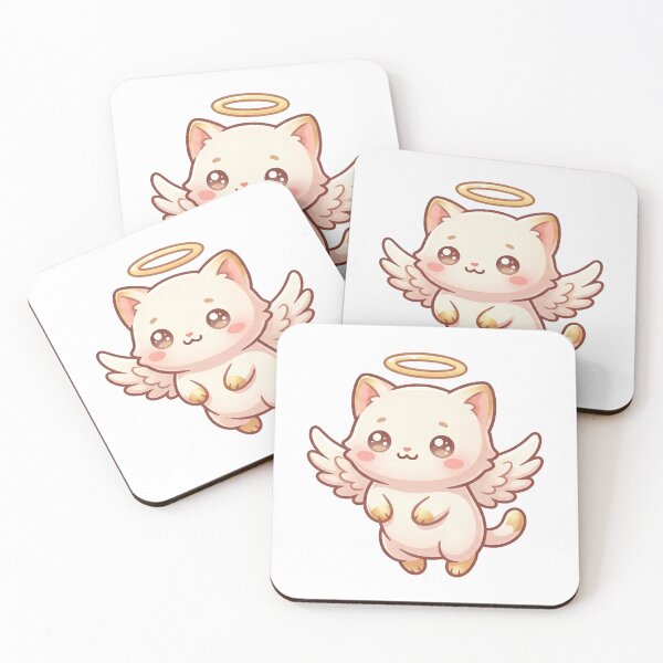 Item preview, Angel Kitten designed and sold by DigitalDreamStudio.