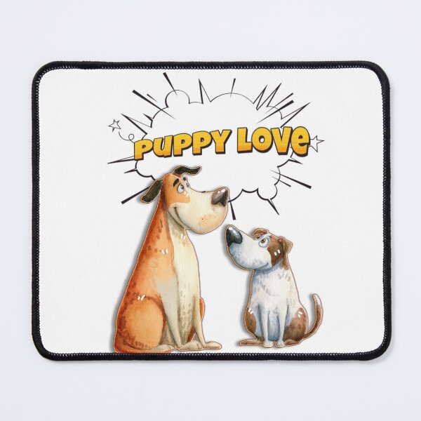 Item preview, Puppy Love Cute Dog Family Cartoon Illustration designed and sold by Exclusive22.