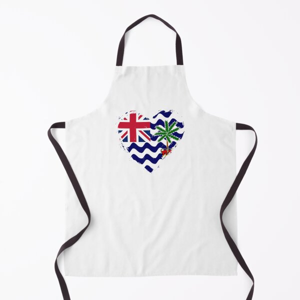 Item preview, Distressed Diego Garcia Flag Heart DG designed and sold by shitpostee.