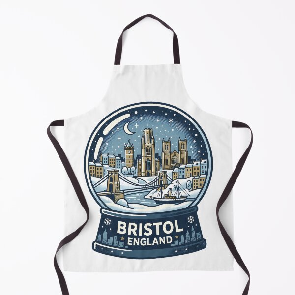 Item preview, Vintage Bristol Snow Globe Travel Badge designed and sold by k3rstman1.