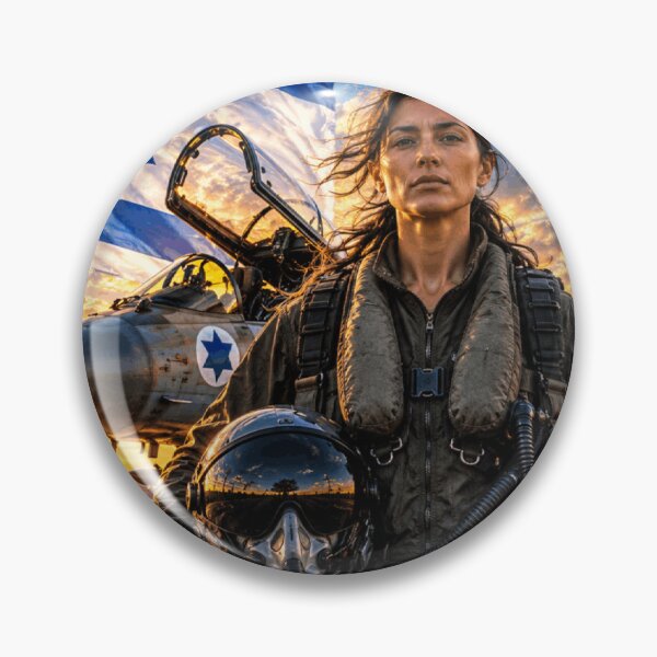Item preview, Female Israeli fighter pilot designed and sold by Zarppelon.