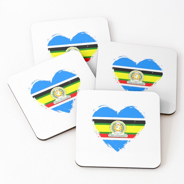 Item preview, Distressed East African Community Flag Heart EAC designed and sold by shitpostee.