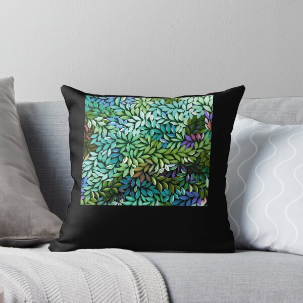 Item preview, Australian-Aboriginal-Art-Medical-Leaves-Turquoise-Green designed and sold by chunstehl.