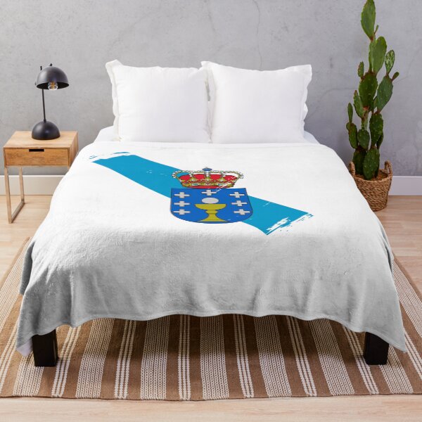 Item preview, Distressed Galicia Flag Heart GA designed and sold by shitpostee.