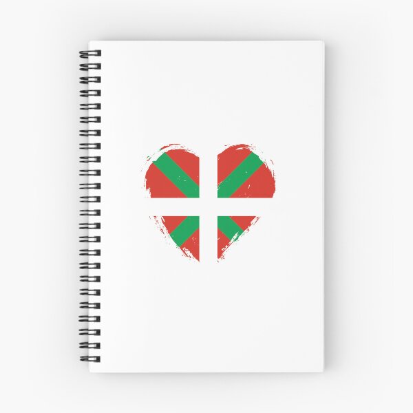 Item preview, Distressed Basque Country Flag Heart PV designed and sold by shitpostee.