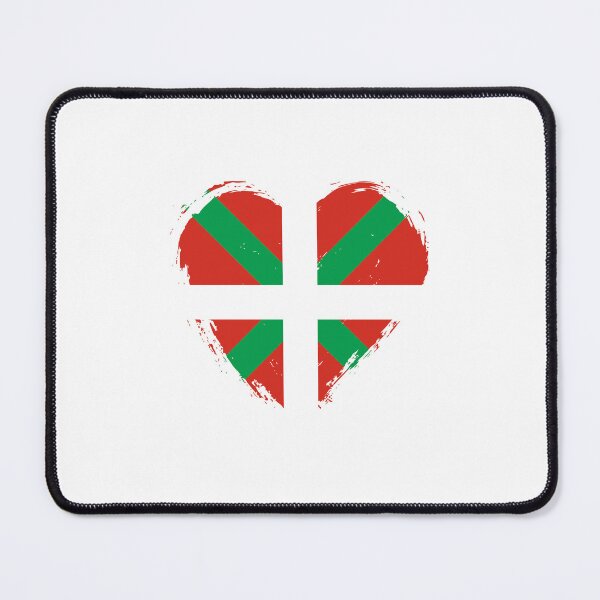 Item preview, Distressed Basque Country Flag Heart PV designed and sold by shitpostee.