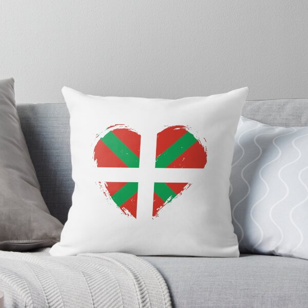 Item preview, Distressed Basque Country Flag Heart PV designed and sold by shitpostee.