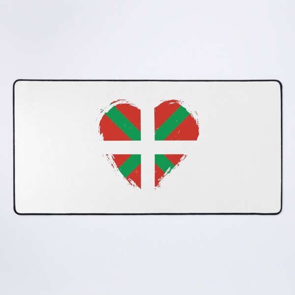 Item preview, Distressed Basque Country Flag Heart PV designed and sold by shitpostee.