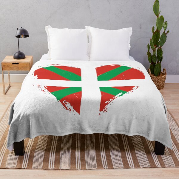 Item preview, Distressed Basque Country Flag Heart PV designed and sold by shitpostee.