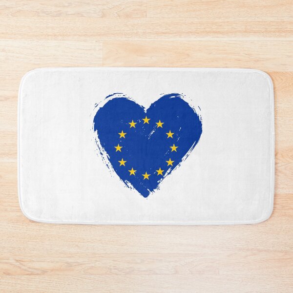Item preview, Distressed European Union Flag Heart EU designed and sold by shitpostee.
