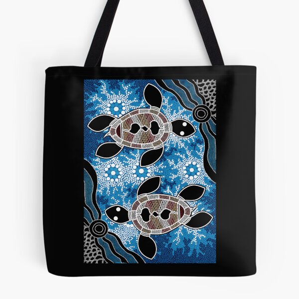 Item preview, Authentic-Aboriginal-Art----Sea-Turtles designed and sold by veithsozz.