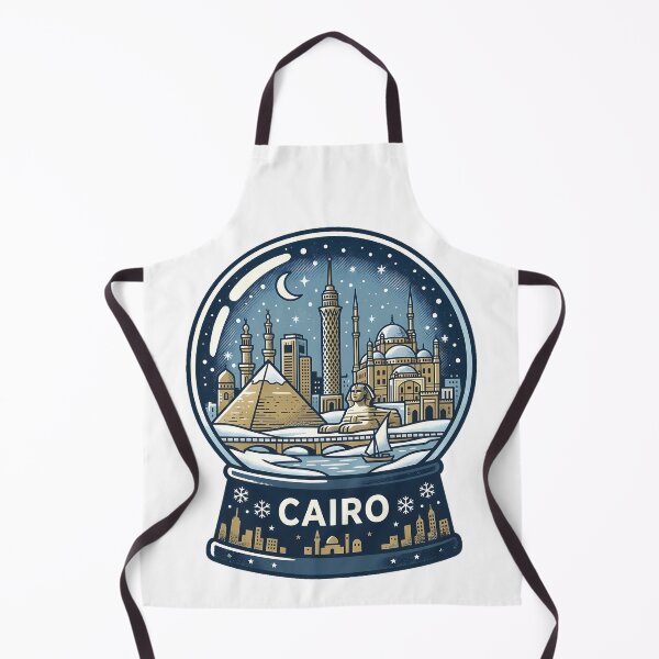Artikelvorschau, Vintage Cairo Schneekugel-Reiseabzeichen entworfen und verkauft von k3rstman1.