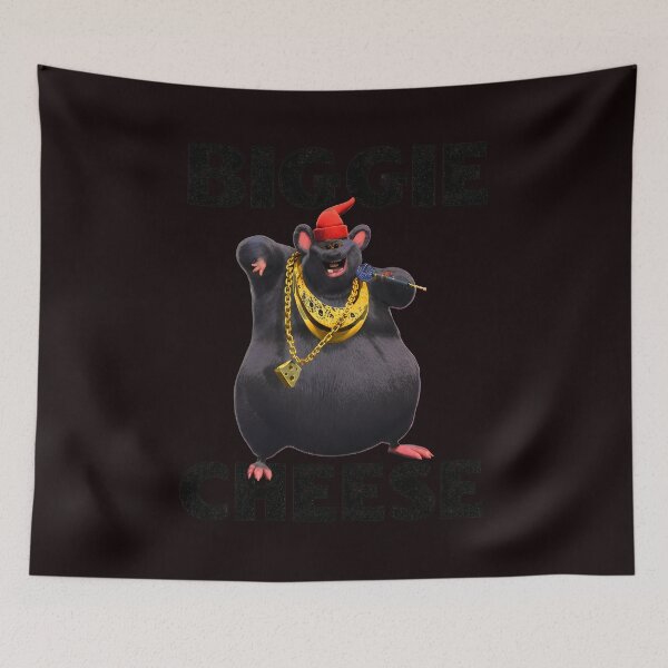 Artikelvorschau, BIGGIE CHEESE Hip Hop Rat entworfen und verkauft von Sinemstd.