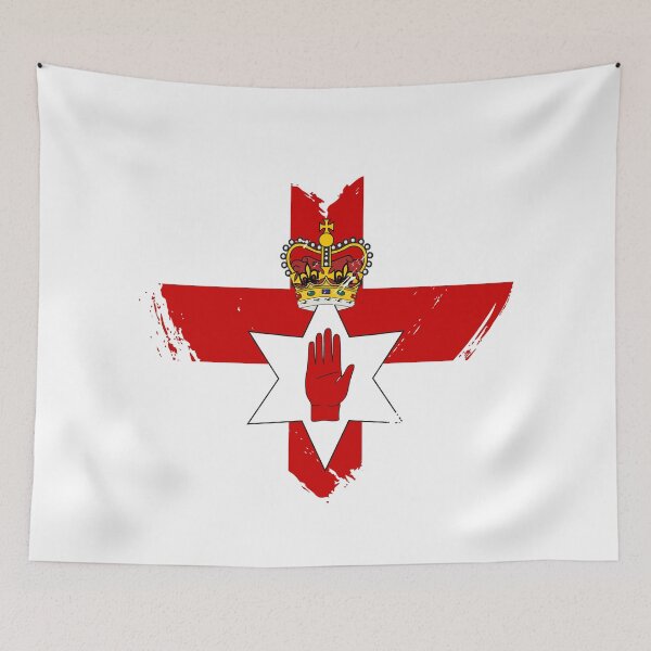 Item preview, Distressed Northern Ireland Flag Heart NI designed and sold by shitpostee.